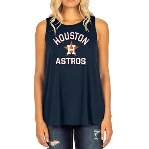 NWT Women's Houston Astros New Era Navy MLB Team Tank Top‎ Size 2XL